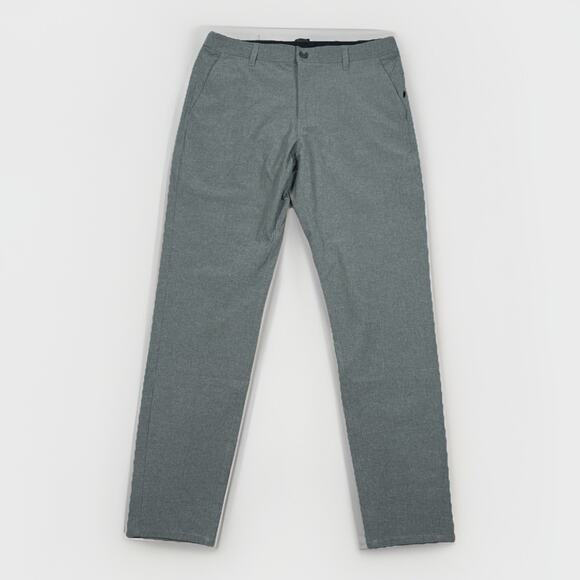 Vuori Aim Pants Men's Size 32x32 Gray Chino Performance Stretch Lightweight V431 - Picture 1 of 7